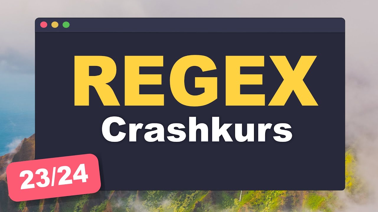 Original-Thumbnail zum Video „Reguläre Ausdrücke einfach erklärt“ von Programmieren mit Chris